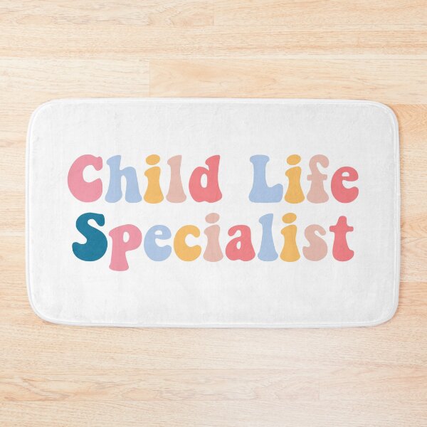 Item preview, Child Life Specialist typography designed and sold by flatbrownbread.