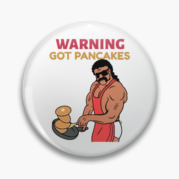 Item preview, Human Warning Label - Got Pancakes designed and sold by LaShantinPTY507.