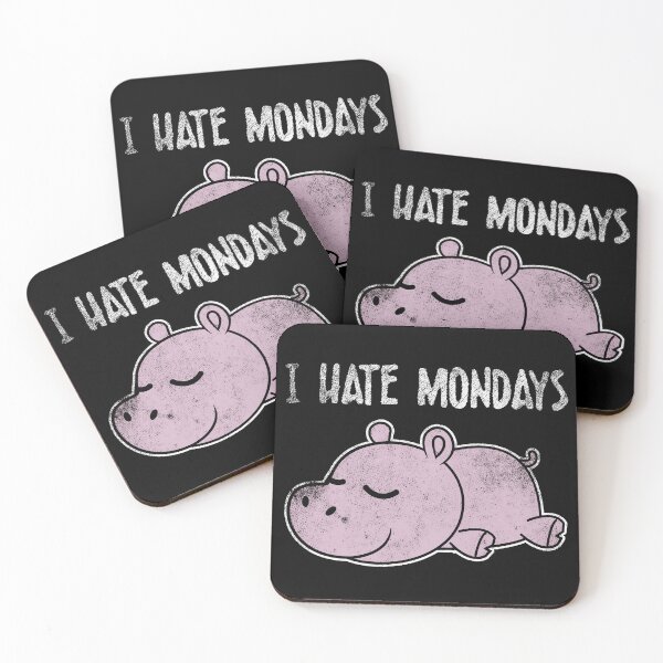 Item preview, I hate mondays designed and sold by Mila1946.