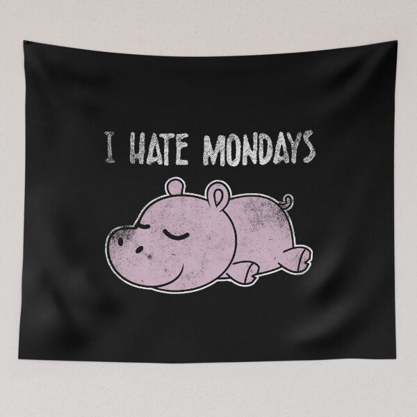 Item preview, I hate mondays designed and sold by Mila1946.