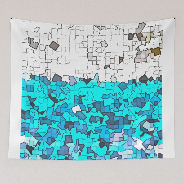 Item preview, cubist design designed and sold by Fuzzyart1977.