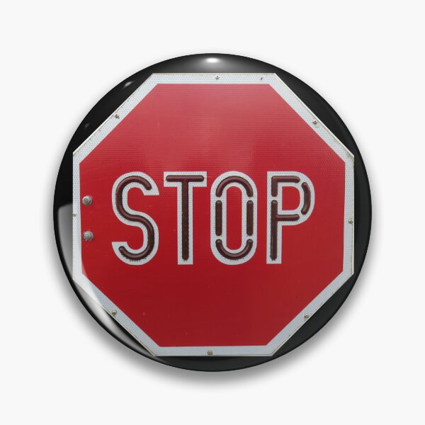 Item preview, school bus stop sign designed and sold by bravoalpha.
