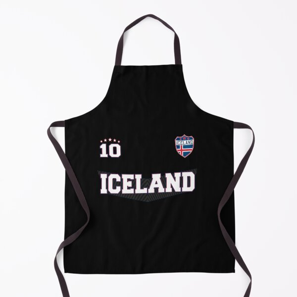 Item preview, Iceland Soccer Shirt With Flag Shield And Number 10 Essential T-Shirt designed and sold by opheimbyrneh.