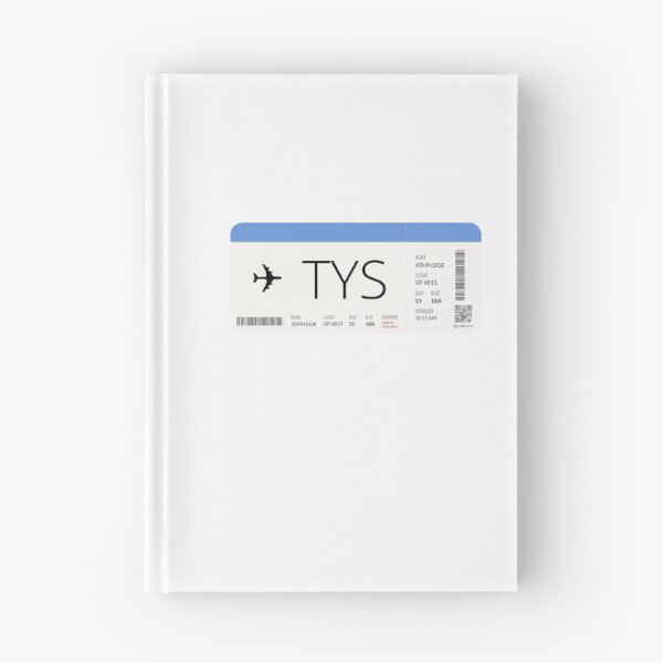 Item preview, Plane Ticket Knoxville Aiport designed and sold by ILoveKnox.