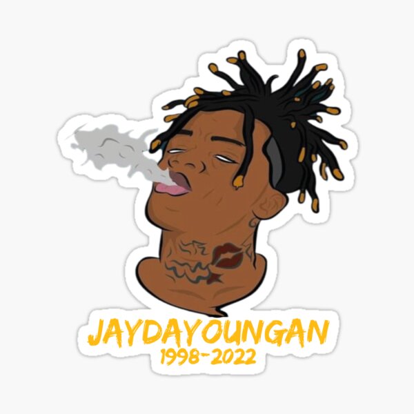"jaydayoungan" Sticker for Sale by wilsondimonique Redbubble