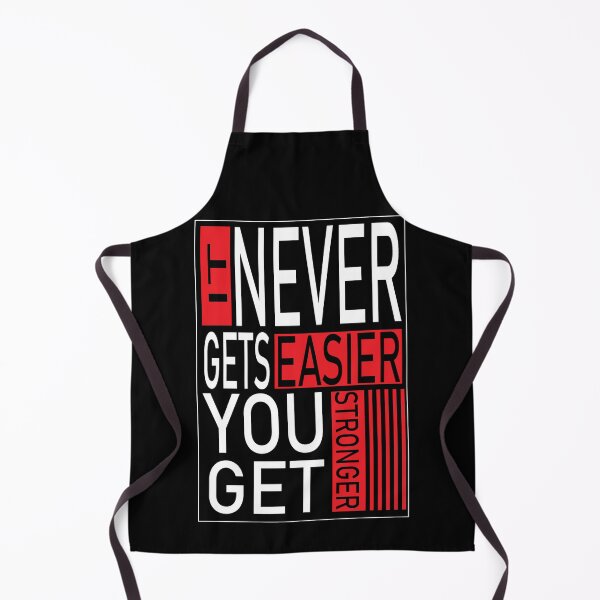 Item preview, 2 it never get easier you get stronger designed and sold by StudentLuxLife.