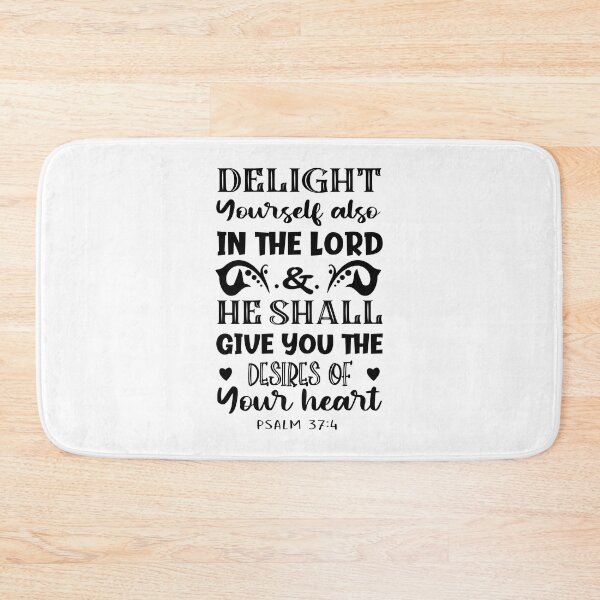 Item preview, Delight Yourself Also In The Lord | Psalm 37:4 | Bible Verse designed and sold by NobleForte.