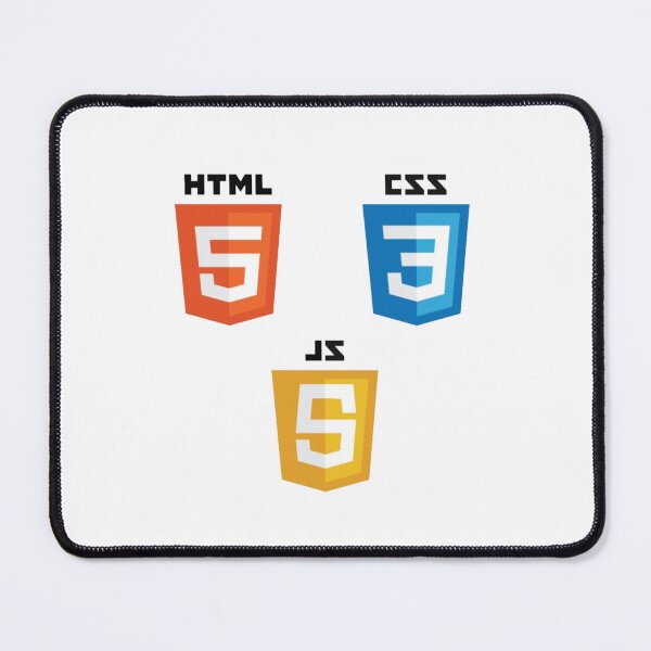 Item preview, Html, Css, Javascript Set of stickers for web devs designed and sold by Programmer's Merch.