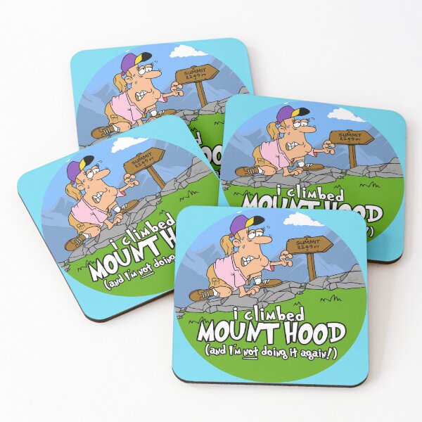Item preview, I Climbed mount Hood and I'm Not Doing It Again! designed and sold by LegsMiserable.