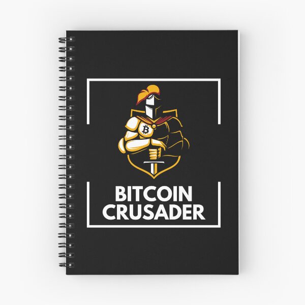 Item preview, Bitcoin Crusader designed and sold by CryptoBeings.