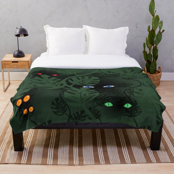 Aperçu de l'œuvre Yeux de diverses créatures dans la jungle créée et vendue par ReflectedCrafts.