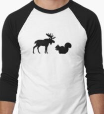 Moose & Squirrel Baseball ¾ Sleeve T-Shirt