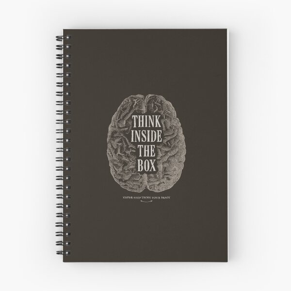 Item preview, Think Outside the Box Inside the Brain designed and sold by Eurokollektiv.