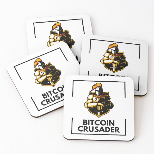 Item preview, Bitcoin Crusader  designed and sold by CryptoBeings.