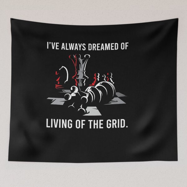 Item preview, I VE ALWAYS DREAMED OF LIVING OF THE GRID designed and sold by sobriowslen.