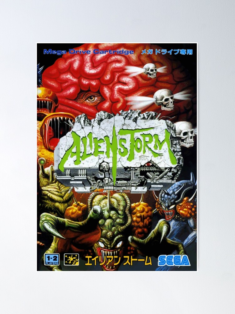 Alien Storm (Japanese Box Art) | Poster