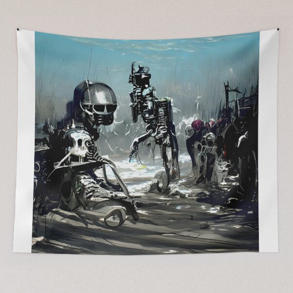 Item preview, Dystopian junkyards designed and sold by Fuzzyart1977.