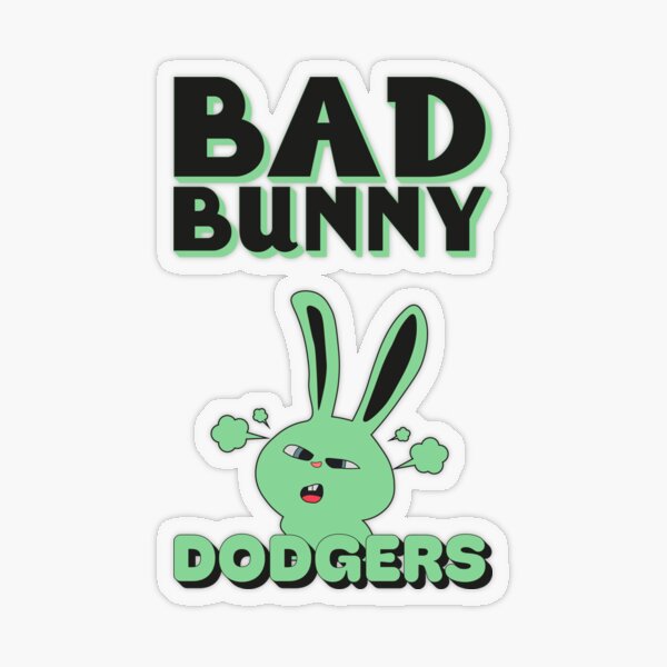 Bad Bunny Dodgers Kids 8 in