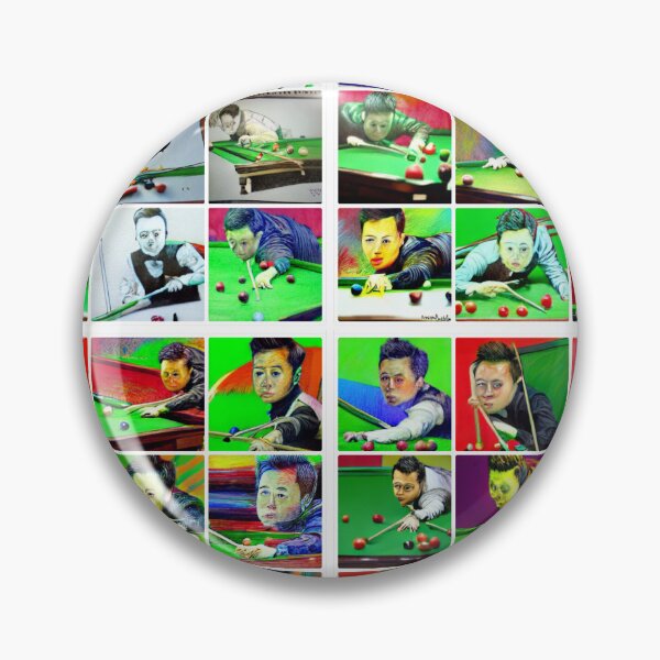 Item preview, It's Cue Man Fu! Snooker star Marco Fu... well, nearly designed and sold by MoMoJaJa.