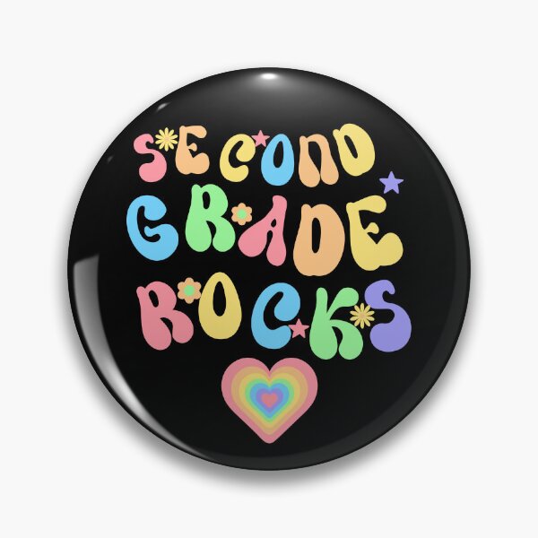 Item preview, SECOND GRADE ROCKS, BACK TO SCHOOL, FIRST DAY OF SCHOOL designed and sold by TeyMank.