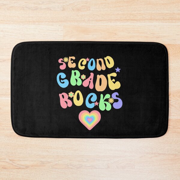Item preview, SECOND GRADE ROCKS, BACK TO SCHOOL, FIRST DAY OF SCHOOL designed and sold by TeyMank.