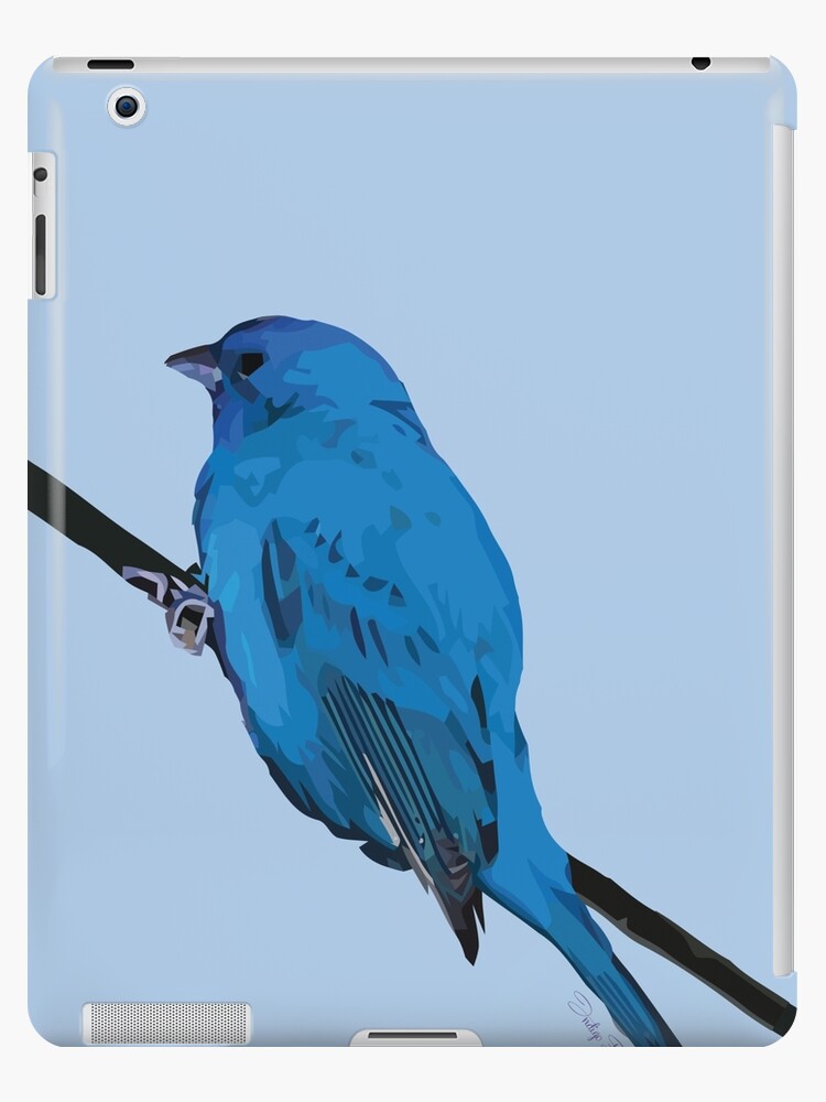 Indigo Bunting bird - Paint By Numbers Warehouse