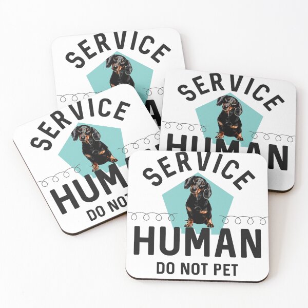 Item preview, Service human daschund  designed and sold by mclaurin612.