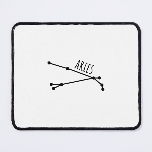 Item preview, Aries Constellation (BLACK DESIGN) designed and sold by EleannaInSpace.