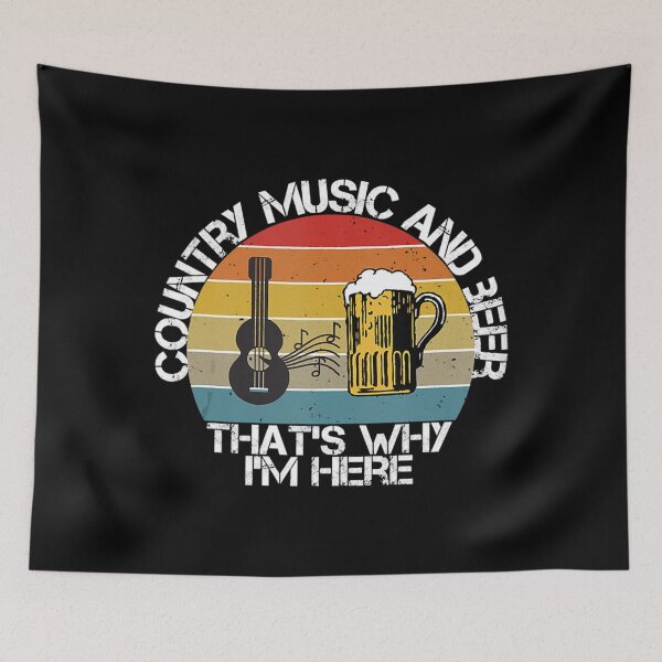 Item preview, Vintage Country Music And Beer That's Why I'm Here Mens designed and sold by ageddaughter679.