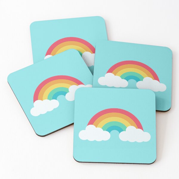 Item preview, A rainbow and clouds in sky design for kids, children and babies designed and sold by Opalaeo.