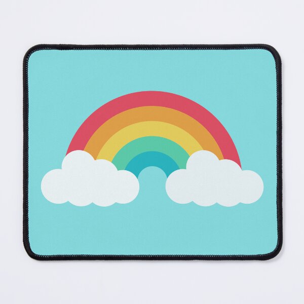 Item preview, A rainbow and clouds in sky design for kids, children and babies designed and sold by Opalaeo.