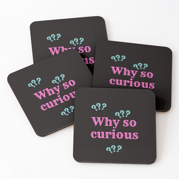 Item preview, Why so curious unique cute design designed and sold by Shahnawaz Khandesigner.