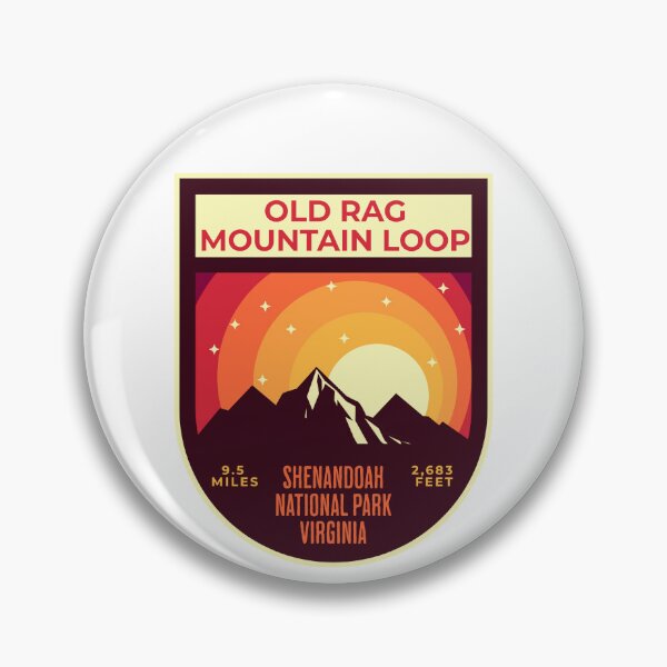 Item preview, Old Rag Mountain Loop- Shenandoah National Park, Virginia Hiking/Trail designed and sold by Holly Danielson.