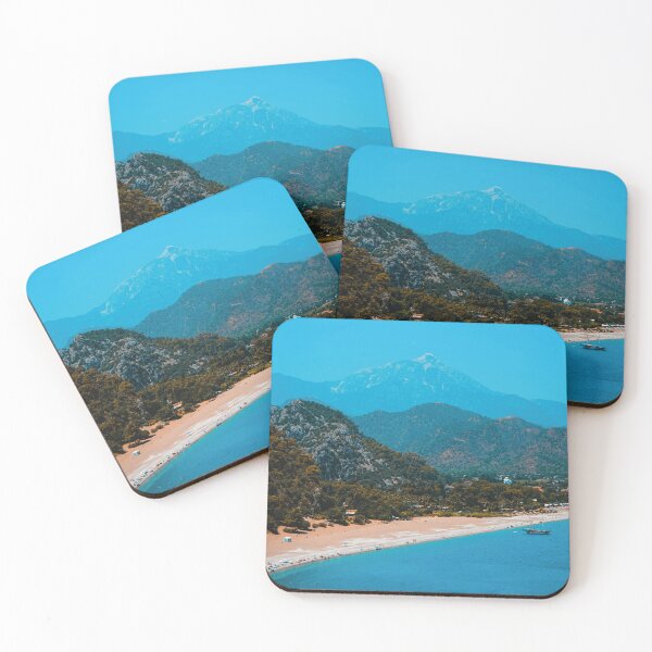 Item preview, beautiful beach blue ocean view with white sand awesome gift designed and sold by Asombrosa.