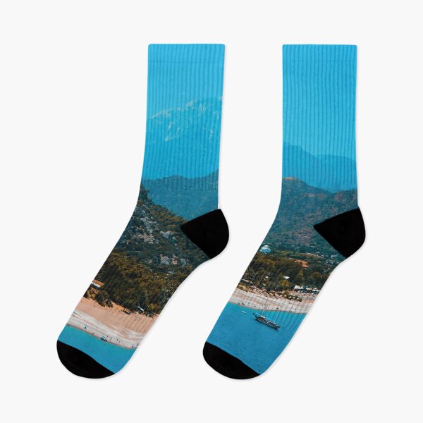 Item preview, beautiful beach blue ocean view with white sand awesome gift designed and sold by Asombrosa.