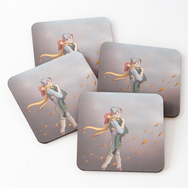 Item preview, Noah & Rose | Rain of Golden Leaves designed and sold by Nessie J.M..