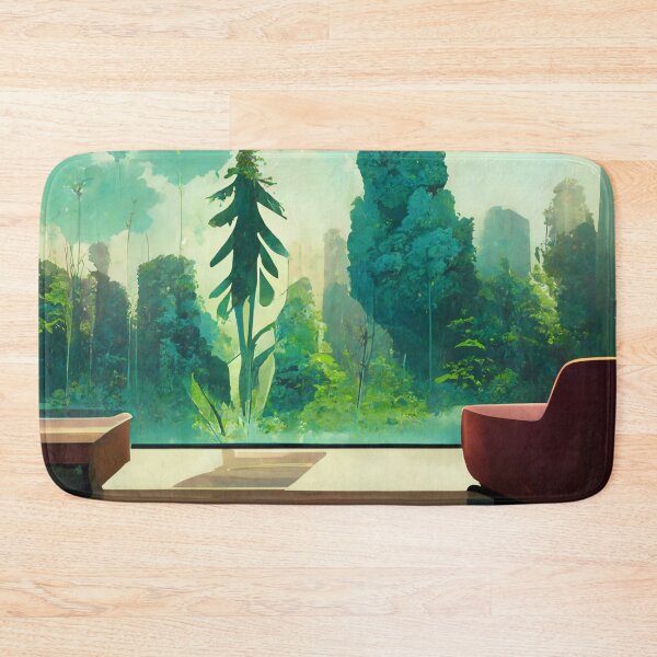 Item preview, Glass Room With Nature View designed and sold by FantasyAI.