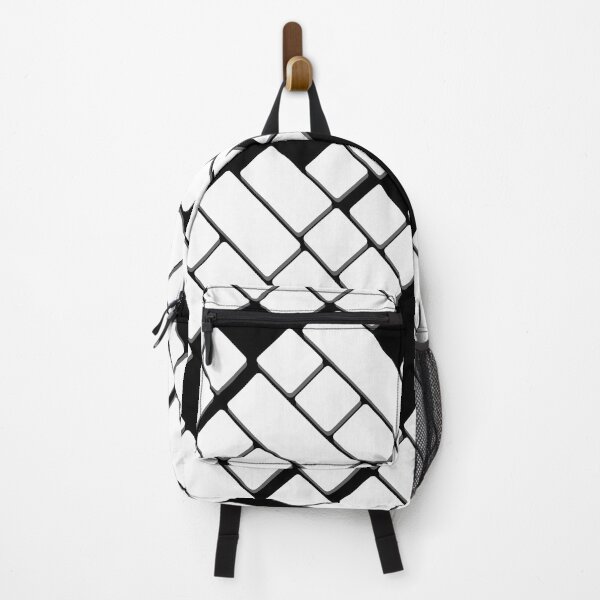 Item preview, Black and white Geometric rectangle square pattern designed and sold by TipTopTapo.