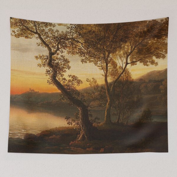 Item preview, A late evening after sunset by Jens Juel designed and sold by theartsycamper.