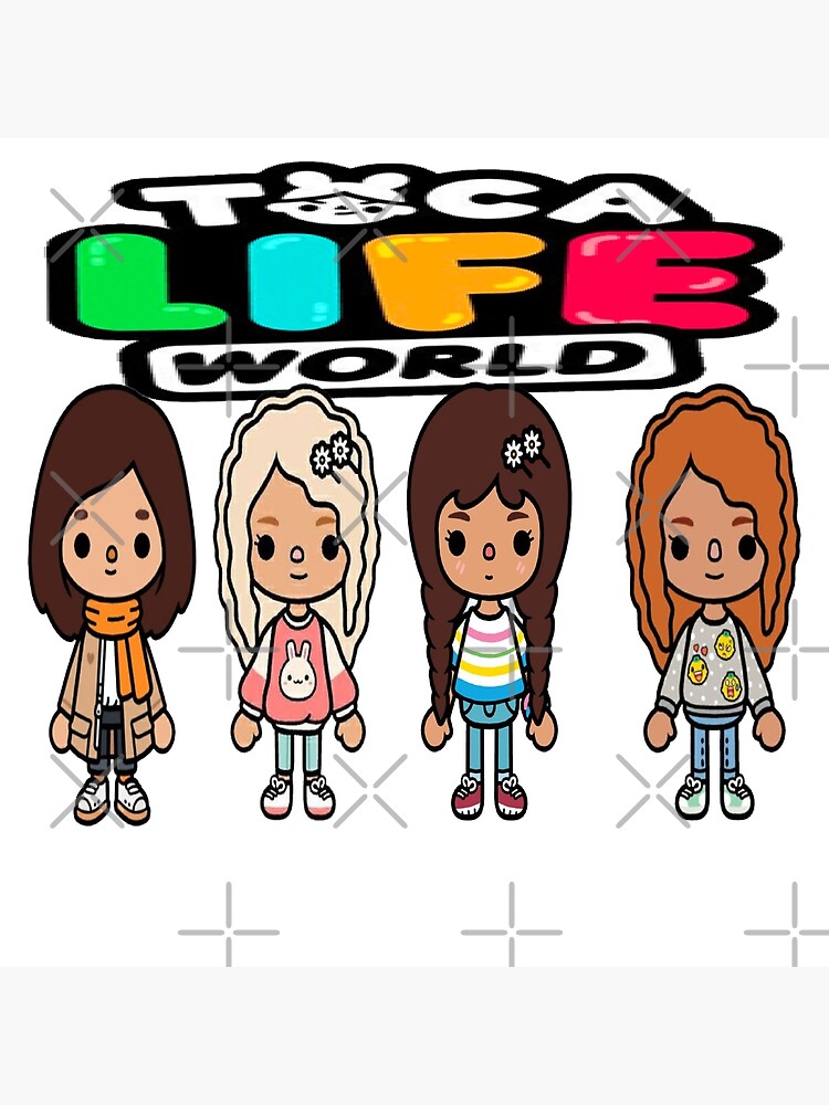 Toca Boca Toca Boca 2021 Toca Life World Art Print for Sale by GeminiMoonA