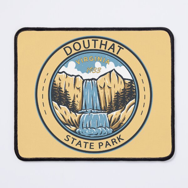 Item preview, Douthat State Park Virginia Badge designed and sold by KrisSidDesigns.
