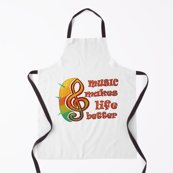 Item preview, MUSIC MAKES LIFE BETTER designed and sold by CoolDoodles.
