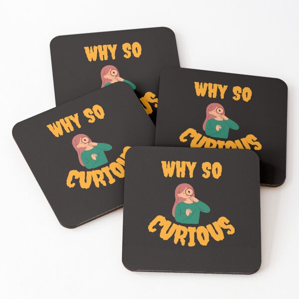 Item preview, Why so curious  cute design designed and sold by Shahnawaz Khandesigner.