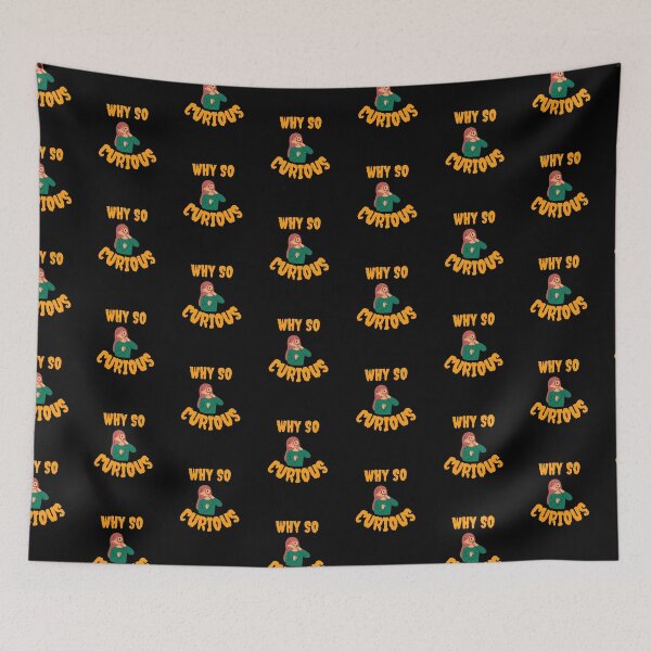 Item preview, Why so curious  cute design designed and sold by Shahnawaz Khandesigner.