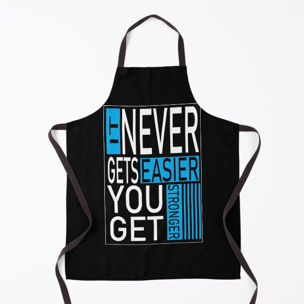 Item preview, 5 it never get easier you get stronger designed and sold by StudentLuxLife.