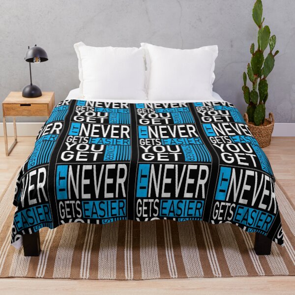 Item preview, 5 it never get easier you get stronger designed and sold by StudentLuxLife.