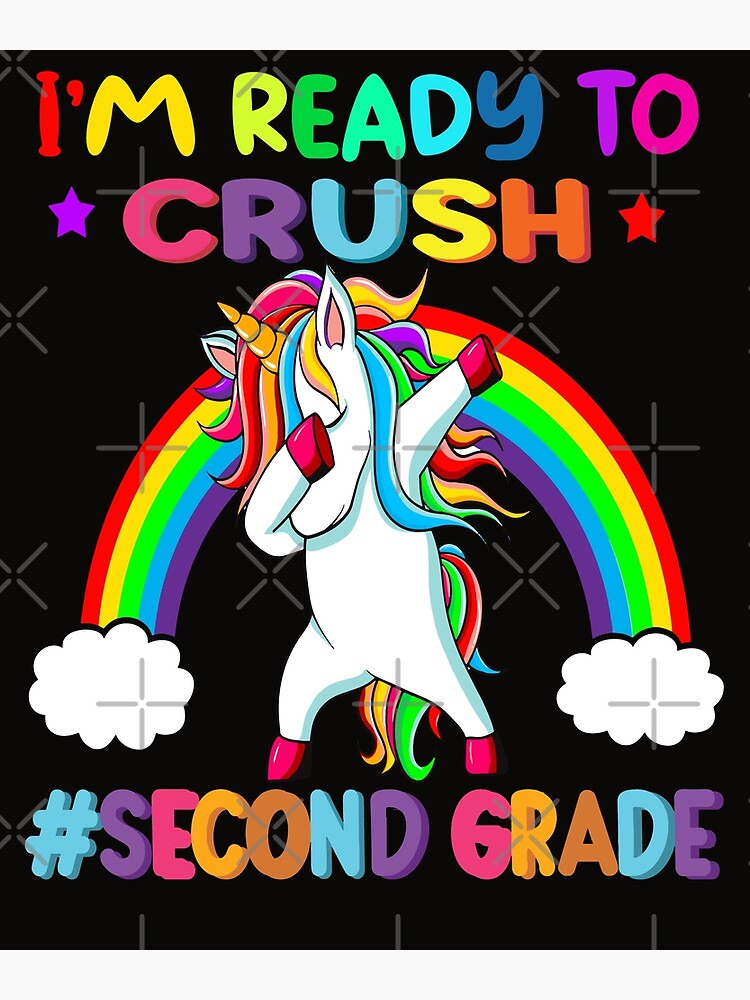 unicorn-svg-second-grade-svg-2nd-grade-cut-file-first-day-of-etsy