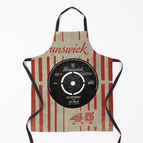 Item preview, Jeff Mills Retro Brunswick Record Label 45 sleeve designed and sold by Lick-Design.