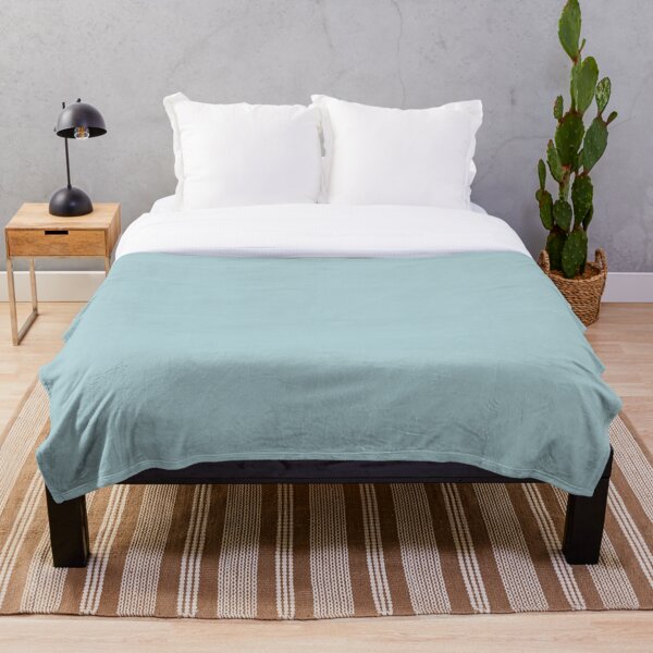 Duck egg blue blankets best sale and throws