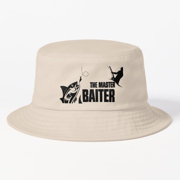 The master baiter Bucket Hat for Sale by komofficial